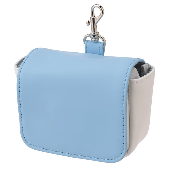 高爾夫藍色裝球小腰包